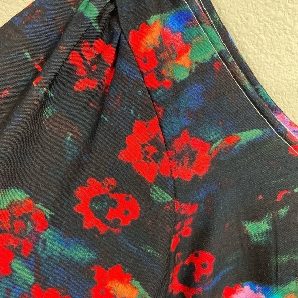 Rachel Comey Target Black Volume‎ 3/4 Peasant sleeve knee length scoop neck sz 2 - Picture 5 of 8